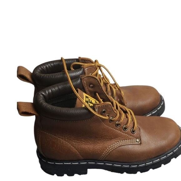 Limited Edition Roots x Fred VanVleet Tan Brown Leather Tuff Boots Sz 7 - Picture 5 of 7